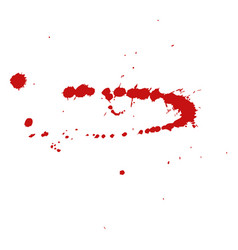 Drop Pool Blood Splatter High Quality Royalty Free Vector