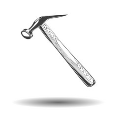 Spray Gun Monochrome Royalty Free Vector Image