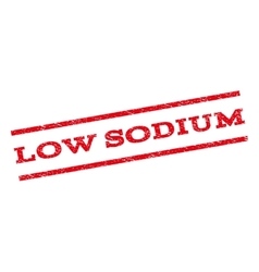 Low Sodium Watermark Stamp Royalty Free Vector Image