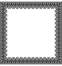 Floral lace border Royalty Free Vector Image - VectorStock
