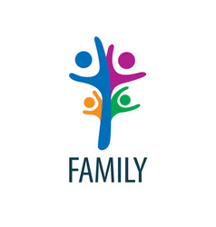 Family logo Royalty Free Vector Image - VectorStock