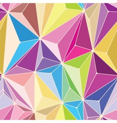 Blue crystals seamless pattern Royalty Free Vector Image