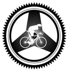 Cycle racing Royalty Free Vector Image - VectorStock