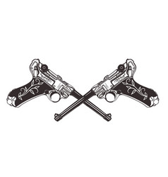 Crossed Guns Vector Images Over 6 700