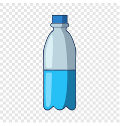 Food and water bottle icon cartoon style Vector Image