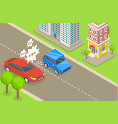3d isometric flat conceptual Royalty Free Vector Image