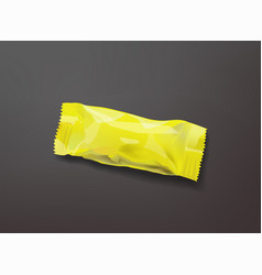Set isolated blank wrap for candy chocolate Vector Image