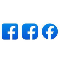 Facebook Icon In White Color Vector Images Over 370