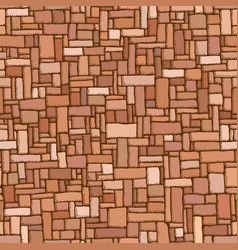 Seamless colored background wall of rectangular Vector Image