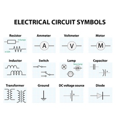 Electronic symbols Royalty Free Vector Image - VectorStock