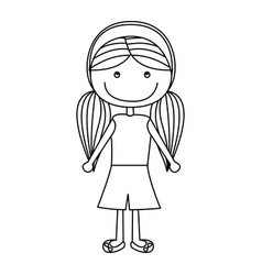 Girl Pigtail Silhouette Vector Images (over 1,000)