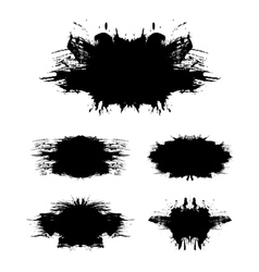 Frame grunge set Royalty Free Vector Image - VectorStock