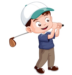 Kids Cartoon Golf Vector Images (over 270)