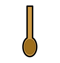 Isolated spoon design Royalty Free Vector Image