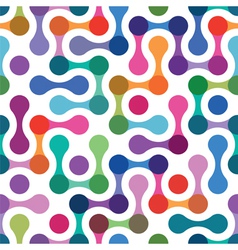 Bright green connected dots background Royalty Free Vector