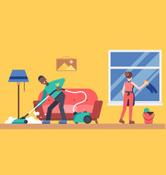 Cleaning service Royalty Free Vector Image - VectorStock