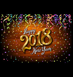 happy new year card 2018