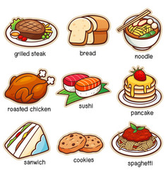 Food Royalty Free Vector Image - VectorStock