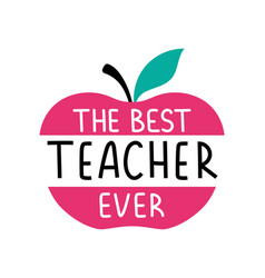 Happy teacher s day wish Royalty Free Vector Image