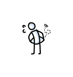 hand drawn stick figure