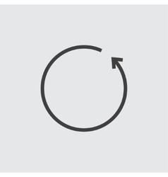Rotate arrow icon Royalty Free Vector Image - VectorStock