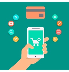 Payment methods concept Royalty Free Vector Image