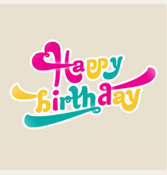 Happy Birthday Logo Vector Images (over 49,000)