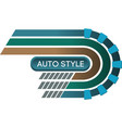 auto style vector image