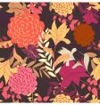 floral background vector image vector image