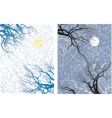winter mood vector image vector image