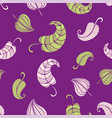 seamless background of silhouettes abstract vector image
