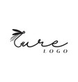 lure fishing logo vector image