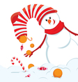 christmas card vector image