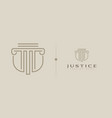 law firm office lawyer services luxury vector image