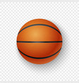 realistic 3d orange brown classic vector image