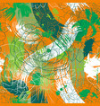 seamless pattern with flowers vector image