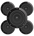 sound speaker vector image
