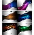 technology background vector image vector image