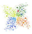 seasons vector image