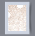 printable wall art poster vector image