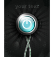 power button vector image vector image