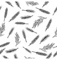 cereals seamless pattern vector image vector image