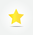gold star icon vector image vector image