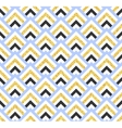 geometric blue black and gold glittering seamless vector image vector image