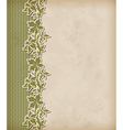 vintage green background vector image vector image