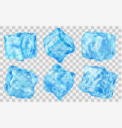 Ice cube Royalty Free Vector Image - VectorStock