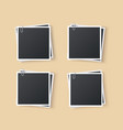 photo with an office paper clip eps10 vector image vector image