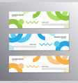banner with minimal design cool geometric vector image