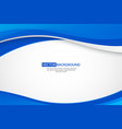 modern wavy business style background vector image