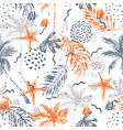 hand drawn abstract summer beach background vector image